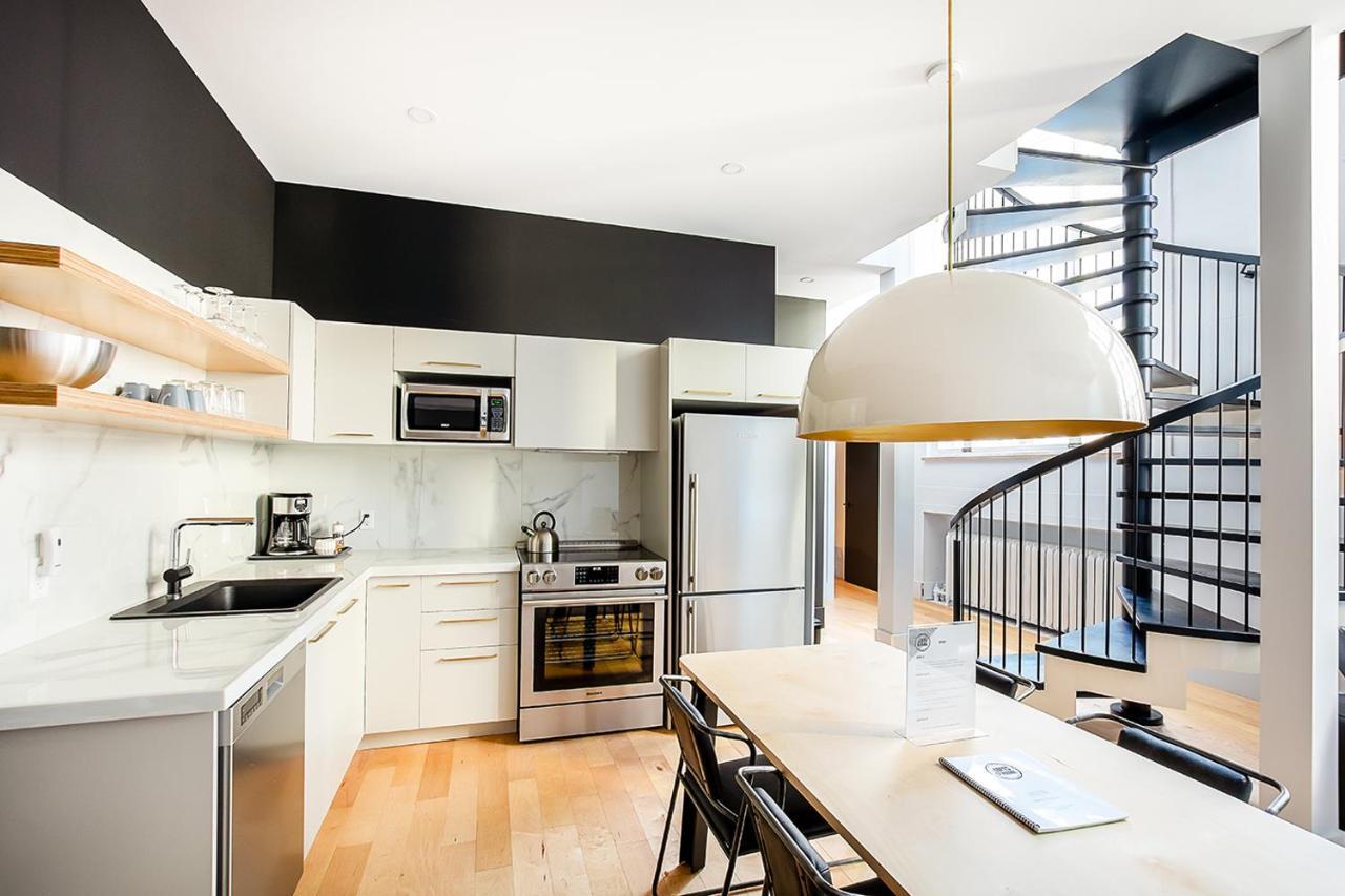 Appartamento Les Lofts St-Pierre by Les Lofts Vieux-Québec Camera foto